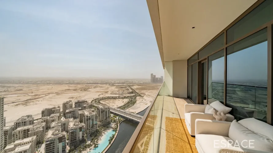 Apartamento de 3 dormitorios en Dubai Creek Harbour, UAE No. 204