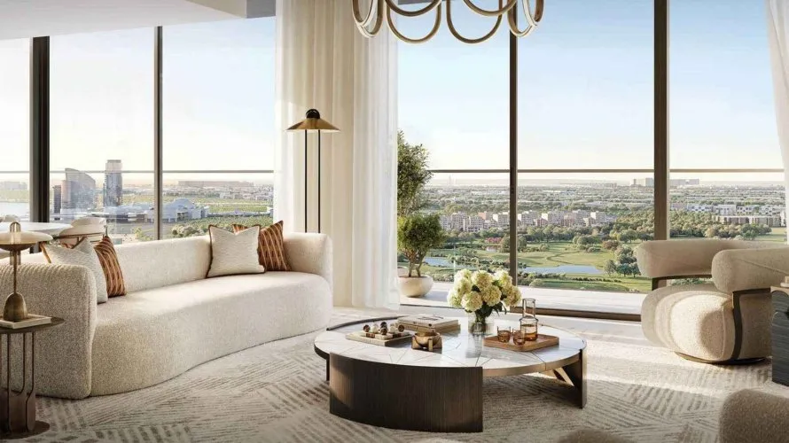 Apartamento de 3 dormitorios en Lyvia By Palace Dubai Creek Harbour (The Lagoons), UAE No. 177 № 1