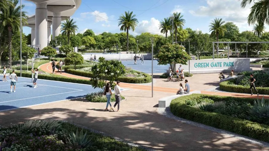 Apartamento de 3 dormitorios en Silva by Emaar Dubai Creek Harbour (The Lagoons), UAE No. 232 № 3