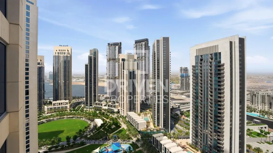 Квартира с 3 спальнями в Dubai Creek Harbour (The Lagoons), Дубай, ОАЭ №376 № 1